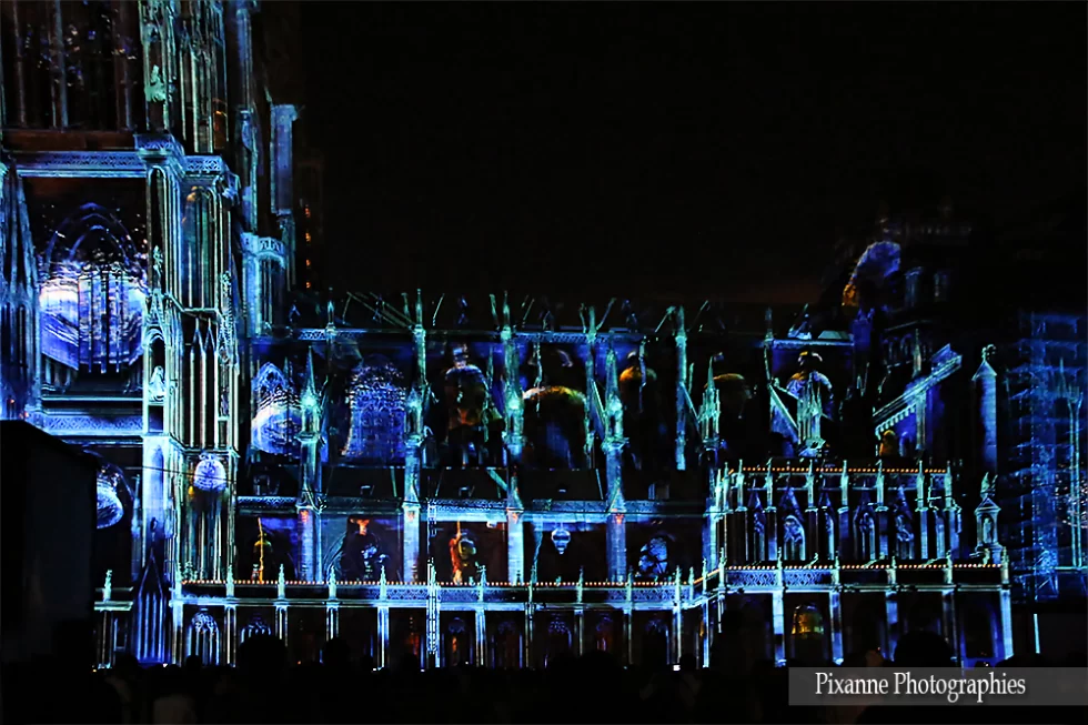 France, Alsace, Strasbourg, Illuminations de la Cathédrale, Alsace et Moi, Pixanne Photographies