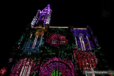 France, Alsace, Strasbourg, Illuminations de la Cathédrale, Alsace et Moi, Pixanne Photographies