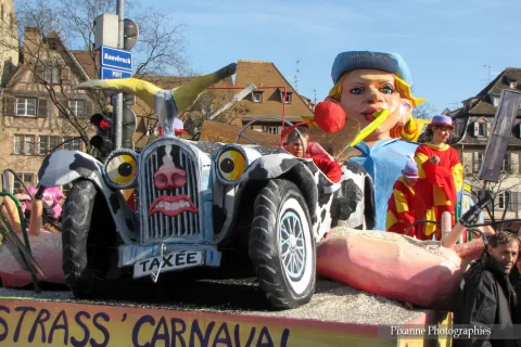 France, Alsace, Strasbourg, Carnaval de Strasbourg, Char, Alsace et Moi, Pixanne Photographies