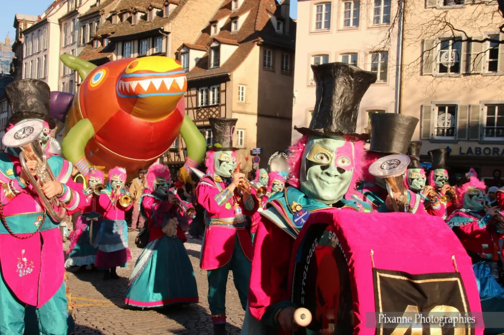 France, Alsace, Strasbourg, Carnaval de Strasbourg, Guggenmusik, Alsace et Moi, Pixanne Photographies