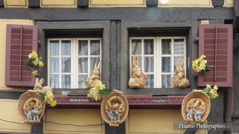 France, Alsace, Colmar, Pâques en Alsace, Décorations, Alsace et Moi, Pixanne Photographies