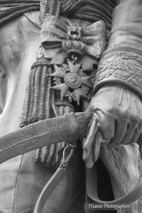 France, Alsace, Colmar, Bartholdi, Statue du Gal Rapp, Alsace et Moi, Pixanne Photographies