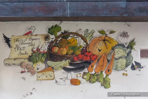 France, Alsace, Obernai, Fresque murale, Charly Barat, Alsace et Moi, Pixanne Photographies
