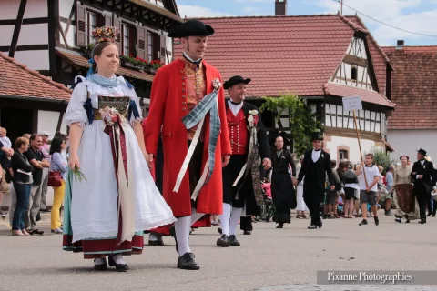 France, Alsace, Seebach, Streisselhochzeit, Mariage au bouquet, Cortège, Alsace et Moi, Pixanne Photographies