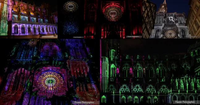 Illuminations Cathédrale Strasbourg