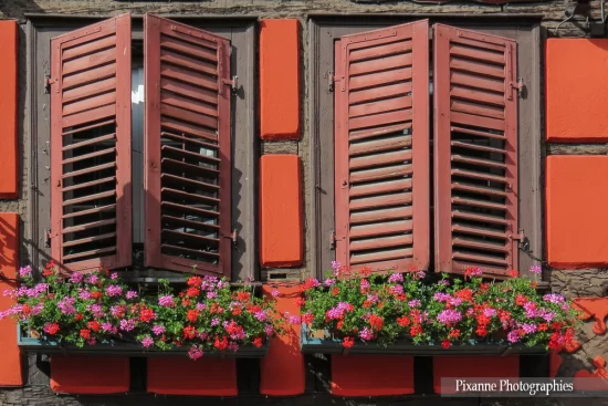 Alsace, Route des vins, Ribeauvillé, Maison Alsacienne, Colombages, Alsace et Moi, Pixanne Photoraphies