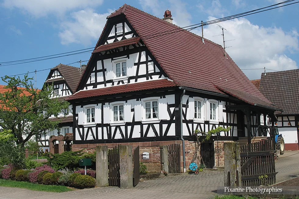 France, Alsace, Seebach, Maison Alsacienne, Colombages, Alsace et Moi, Pixanne Photographies