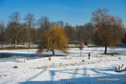 france, alsace, strasbourg, quartier orangerie wacken, parc de l'orangerie, hiver, alsace et moi, pixanne photographies