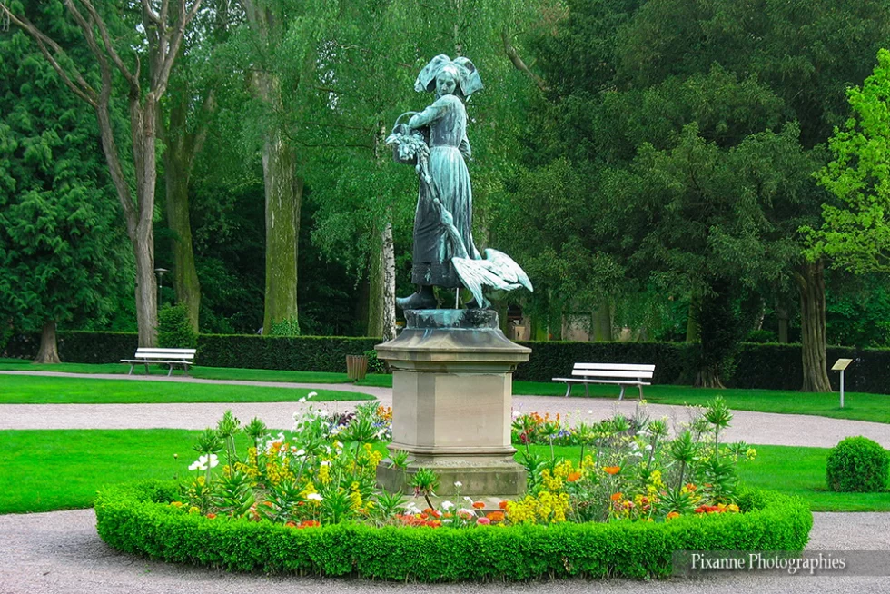 france, alsace, strasbourg, quartier orangerie wacken, parc de l'orangerie, s'Gänseliesel, alsace et moi, pixanne photographies