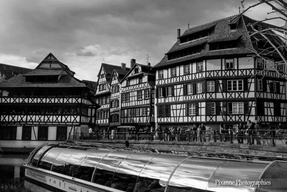 alsace, strasbourg, petite france, bateau mouche, maisons alsaciennes, colombages, alsace et moi, pixanne photographies
