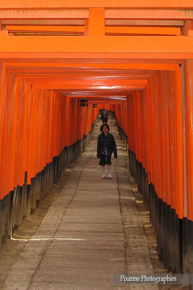 Asie, Japon, Kyoto, Fushimi Inari, Torii, Souvenirs de Voyages,  Pixanne Photographies