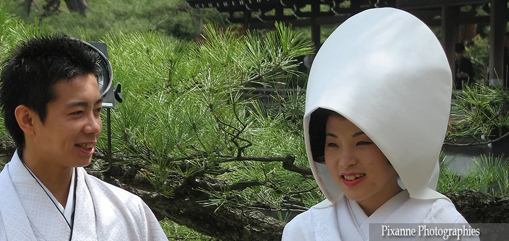 Asie, Japon, Kyoto, Heian Shrine, Mariage, Souvenirs de Voyages, Pixanne Photographies