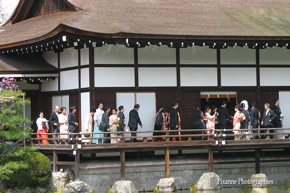 Japon Kyoto Heian Shrine Cérémonie au Shobi Kan Pixanne Photographies