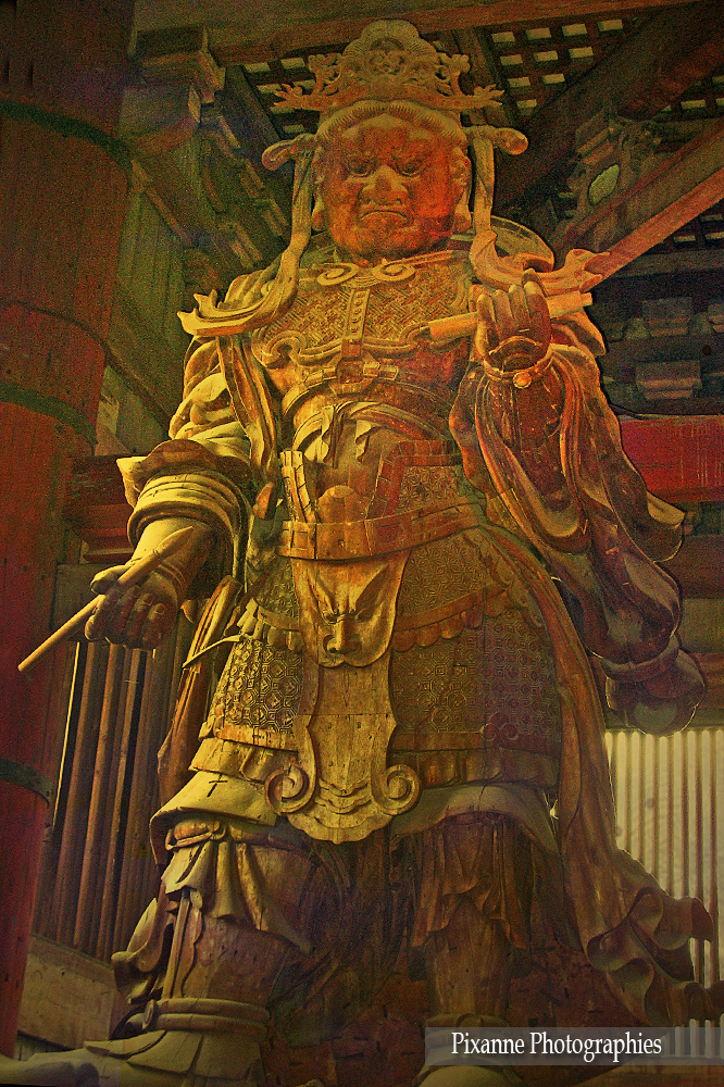 Japon Nara Todai Ji Koumokuten Bouddhisme Pixanne Photographies