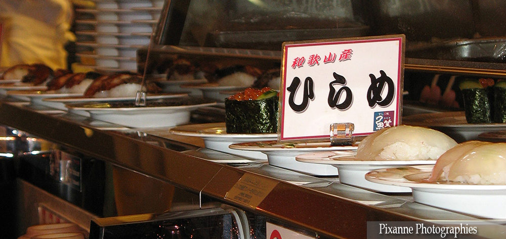 Asie, Japon, Alimentation, Sushi, Sashimi, Souvenirs de Voyages, Pixanne Photographies
