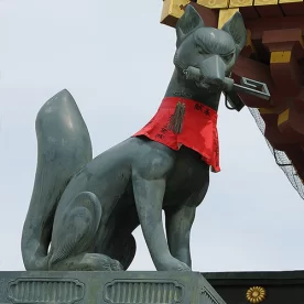 Asie, Japon, Kyoto, Fushimi Inari, Kitsuné, Souvenirs de Voyages, Pixanne Photographies