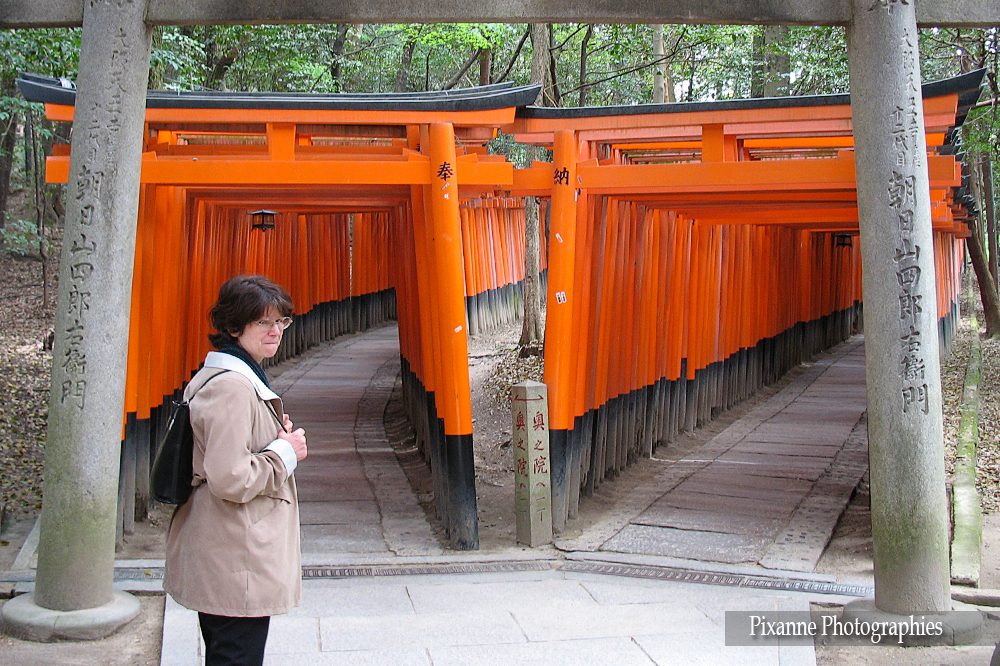 Asie, Japon, Kyoto, Fushimi Inari, Torii, Souvenirs de Voyages, Pixanne Photographies