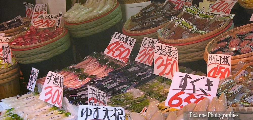 Asie, Japon, Kyoto, Alimentation, Tsukemono, Souvenirs de Voyages, Pixanne Photographies