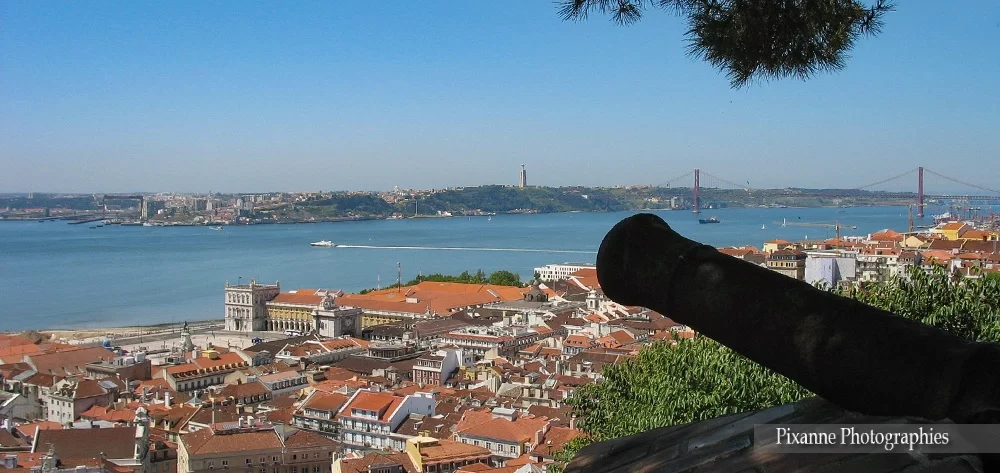 Europe, Portugal, Lisbonne, Château Saint Georges, Souvenirs de Voyages, Pixanne Photographies