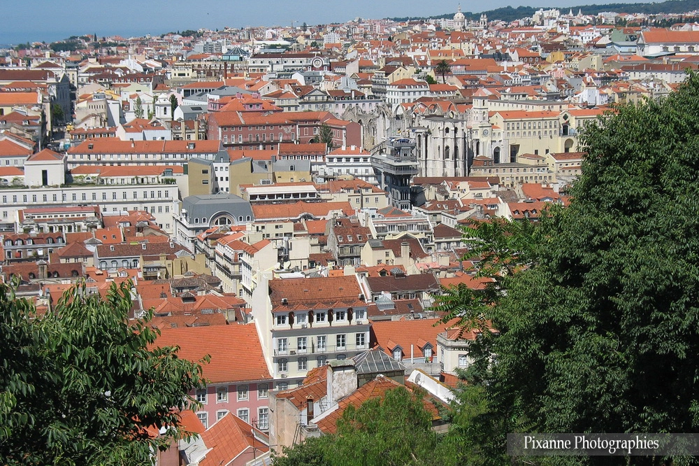 Europe, Portugal, Lisbonne, Château Saint Georges, Castelo Sao Jorge, Souvenirs de Voyages, Pixanne Photographies