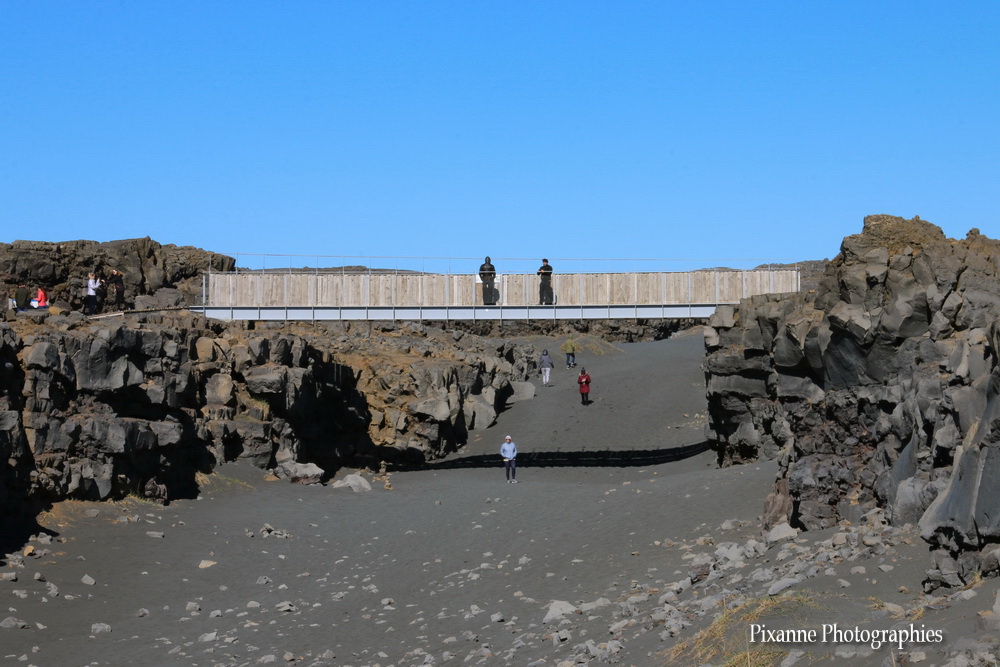 Europe, Islande, Miðlína bridge, Pont entre deux continents, Souvenirs de Voyages, Pixanne Photographies