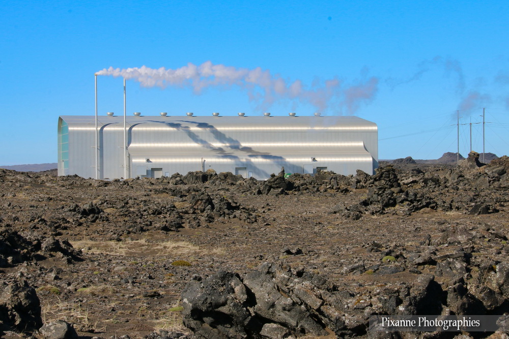 Europe, Islande, Iceland, Péninsule de Reykjanes, Reykjanes Power Plant, Centrale géothermique de Reykjanes, Souvenirs de Voyages, Pixanne Photographies