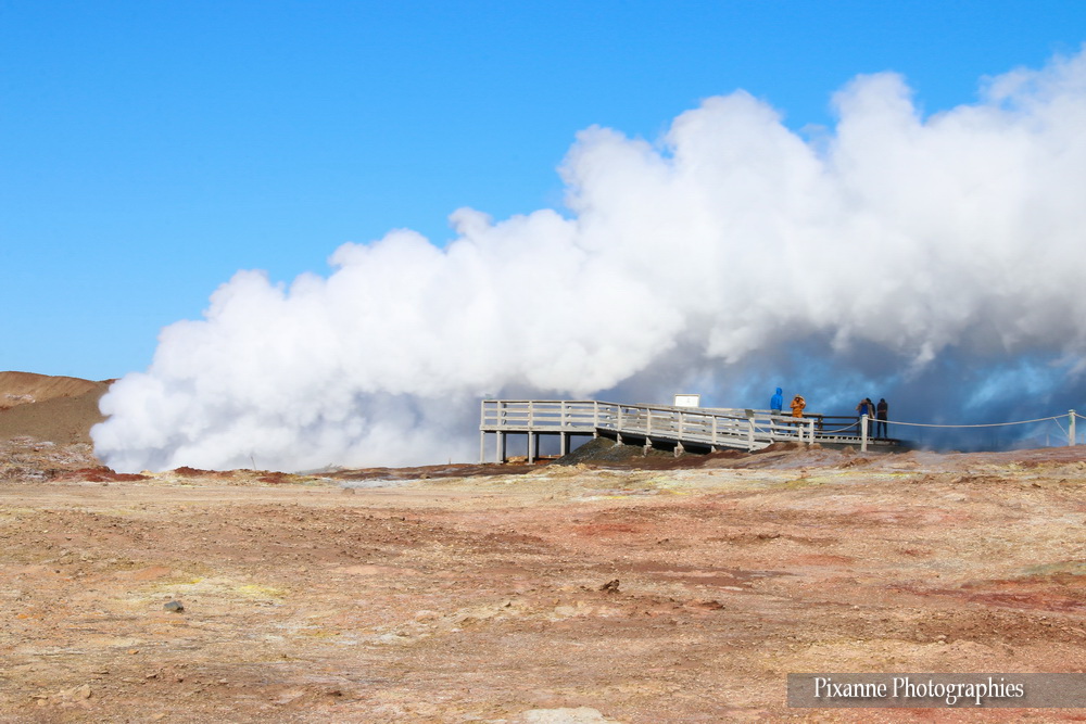 Europe, Islande, Iceland, Péninsule de Reykjanes, Gunnuhver, site géothermique de Gunnuhver, Gunnuhver Hot Springs, Souvenirs de Voyages, Pixanne Photographies