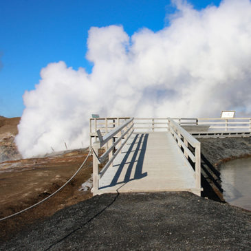 Site géothermique de Gunnuhver (Gunnuhver Hot Springs)