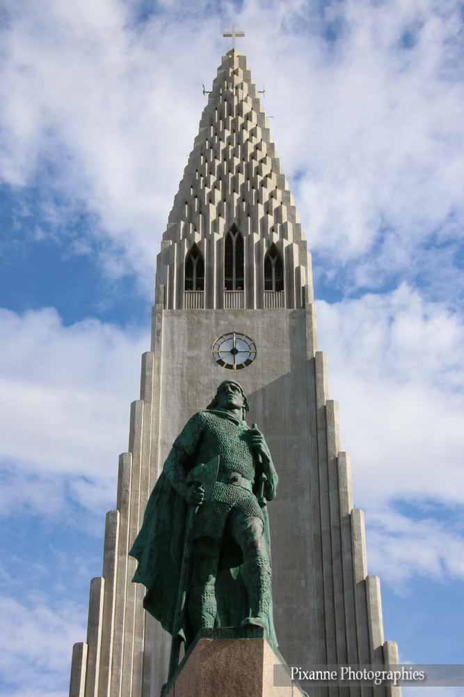 Europe, Islande, Iceland, Reykjavik, Hallgrimskirkja, Souvenirs de Voyages, Pixanne Photographies