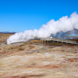 Europe, Islande, Iceland, Péninsule de Reykjanes, Site géothermique de Gunnuhver, Gunnuhver Hot Springs, Souvenirs de Voyages, Pixanne Photographies