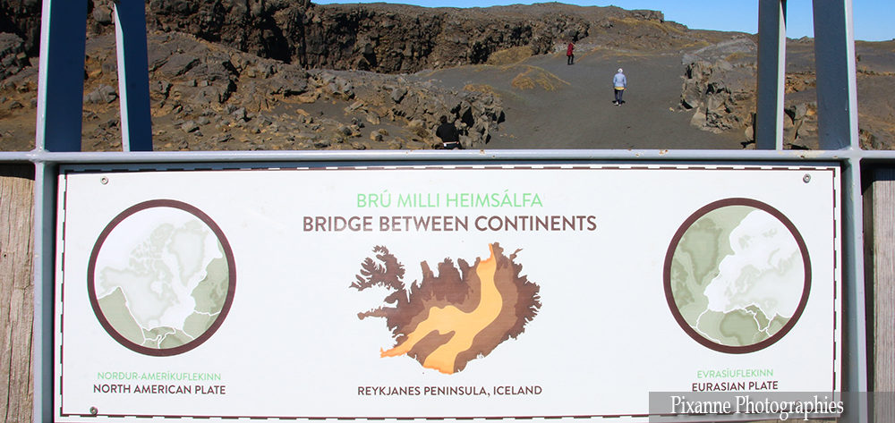 Europe, Islande, Péninsule de Reykjanes, Miðlína bridge, Souvenirs de Voyages, Pixanne Photographies
