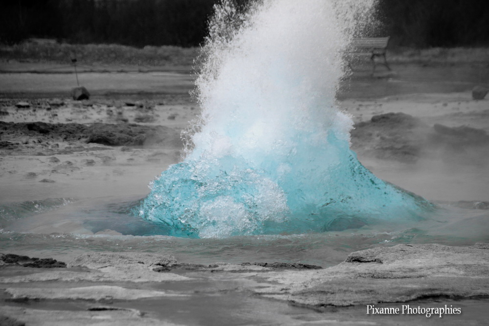 Europe, Islande, Geysir, Strokkur, Cercle d'Or, Pixanne Photographies