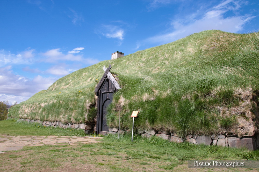 Europe, Islande, Cercle d'Or, Ferme de Stöng, thjodveldisbaerinn, Þjóðveldisbærinn,Souvenirs de Voyages, Pixanne Photographies