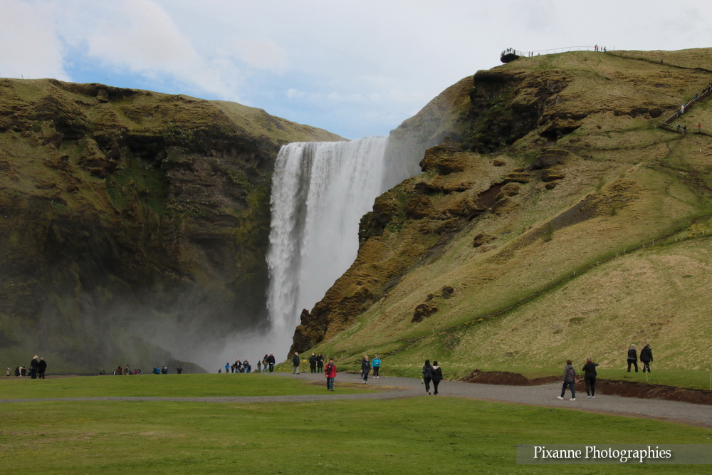 Europe,Islande,Skogafoss, Souvenirs de Voyages, Pixanne Photographies