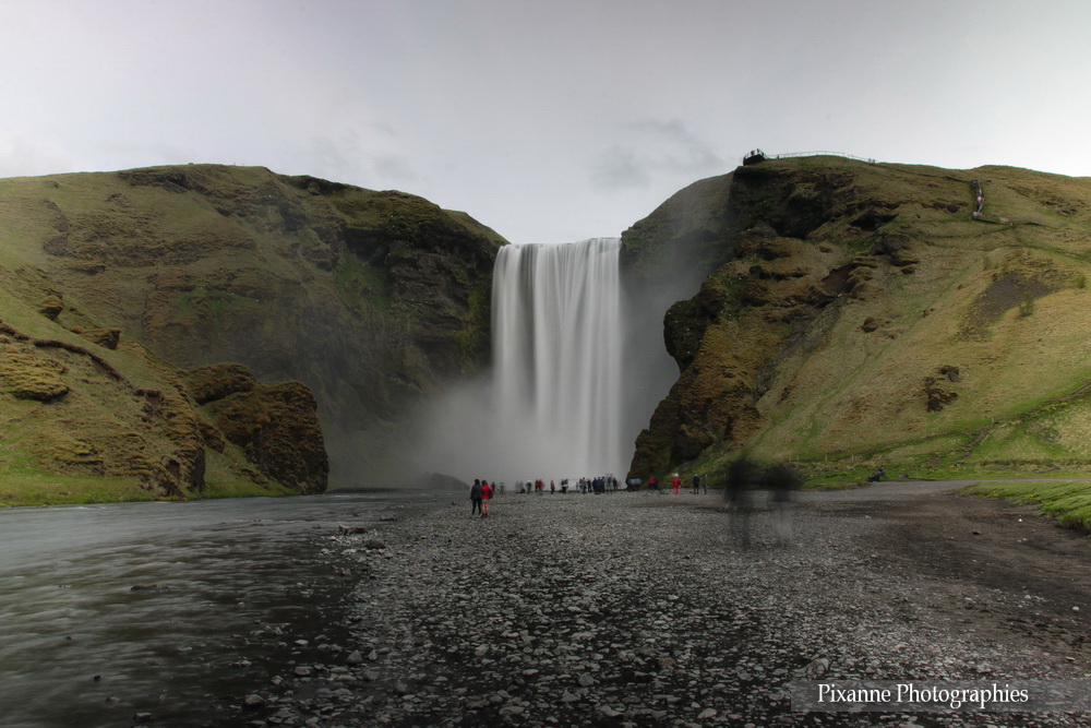 Europe, Islande, Islande du Sud, Skógafoss, Souvenirs de Voyages, Pixanne Photographies