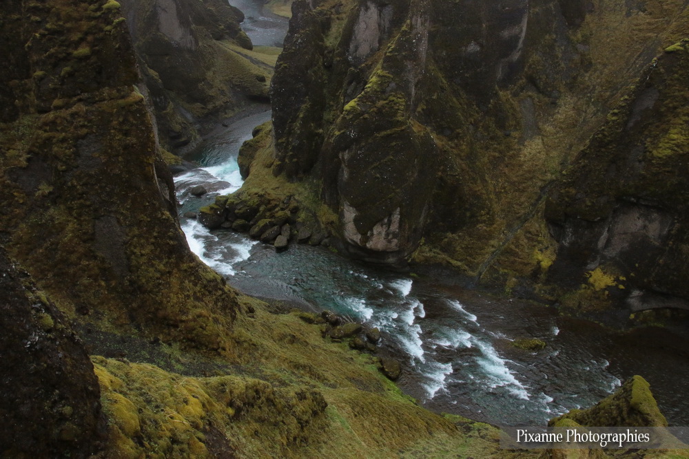 Europe, Islande, Canyon de Fjadrargljufur, Fjaðrárgljúfur, Souvenirs de Voyages, Pixanne Photographies