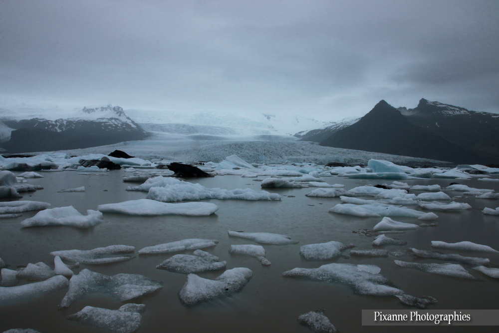 Europe, Islande, Fjallsárlón, Fjallsarlon, Fjallsjökull, Fjallsjokull, Souvenires de Voyages, Pixanne Photographies