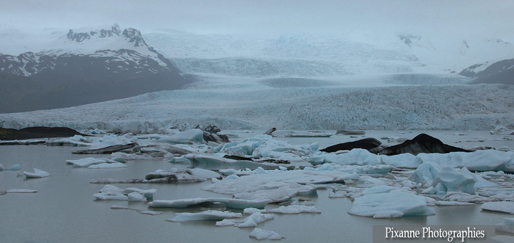 Europe, Islande, Fjallsárlón, Fjallsarlon, Fjallsjökull, Fjallsjokull, Souvenires de Voyages, Pixanne Photographies