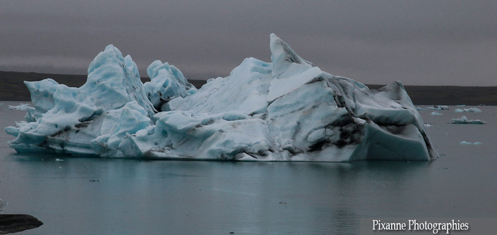 Europe, Islande, Islande du Sud, Jokulsarlon,Jökulsárlón, Breidamerkurjokull, Breiðamerkurjökull, Souvenirs de Voyages, Pixanne Photographies