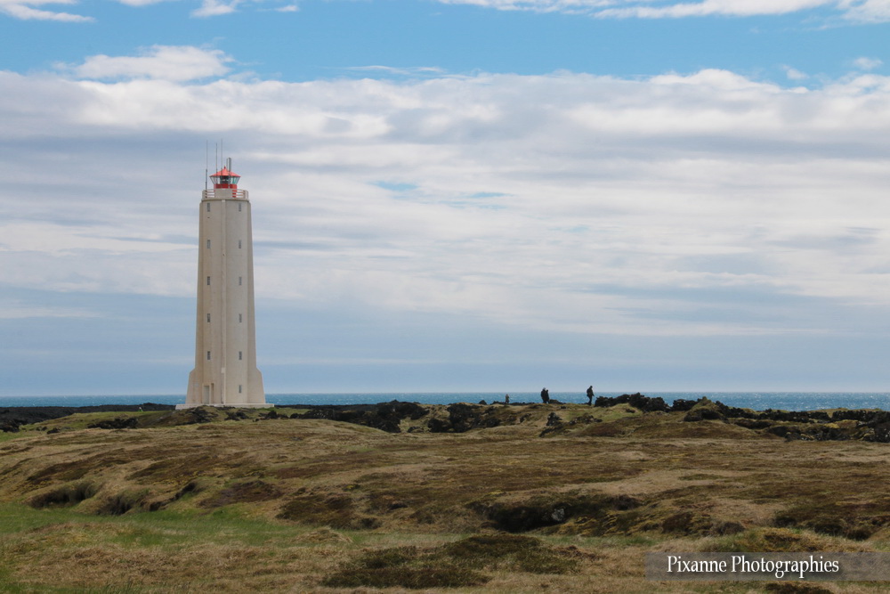 Europe, Islande, péninsule de Snaefellsnes, phare de Malarrif, Souvenirs de Voyages, Pixanne Photographies