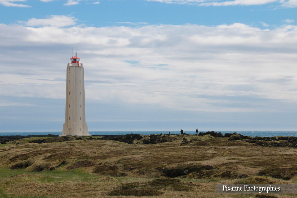 Europe, Islande, Péninsule de Snafellsnes, Phare de Malarrif, Souvenirs de voyages, Pixanne Photographies