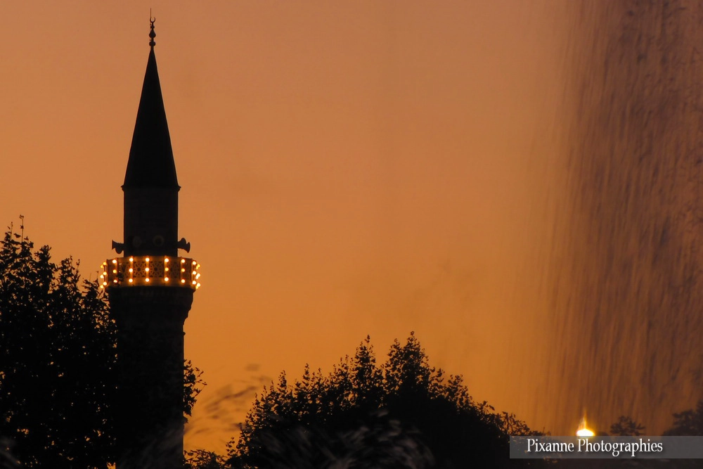 Asie, Europe,Turquie, Istanbul, Mosquée Bleue, Mosquée du Sultan Ahmet, Coucher de Soleil, Souvenirs de Voyages, Pixanne Photographies