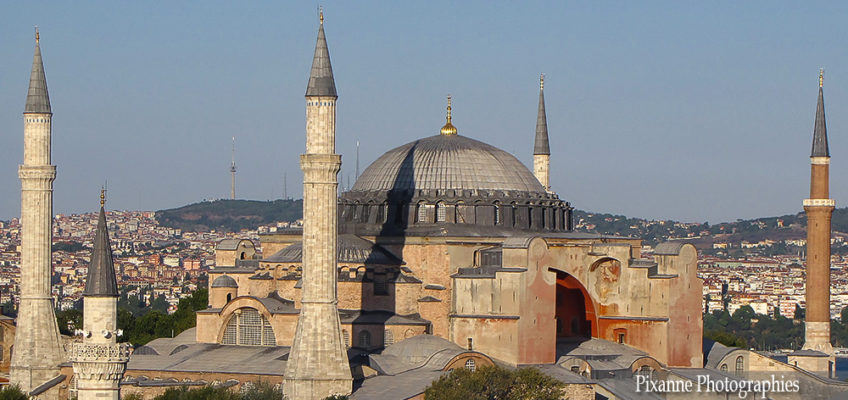 Asie, Turquie, Istanbul, Basilique Sainte Sophie, Souvenirs de Voyages, Pixanne Photographies