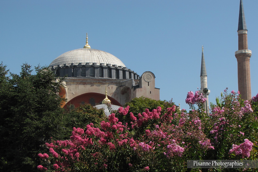 Asie, Turquie, Istanbul, Basilique Sainte Sophie, Souvenirs de Voyages, Pixanne Photographies