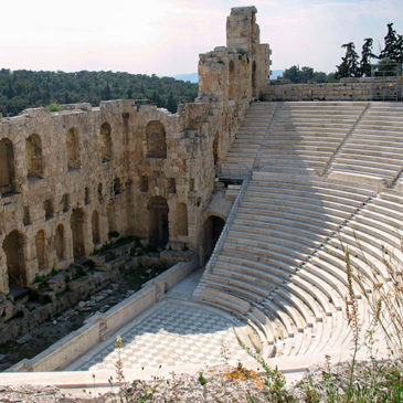 Athènes * Théâtre de Dionysos * Odéon d’Hérode Atticus