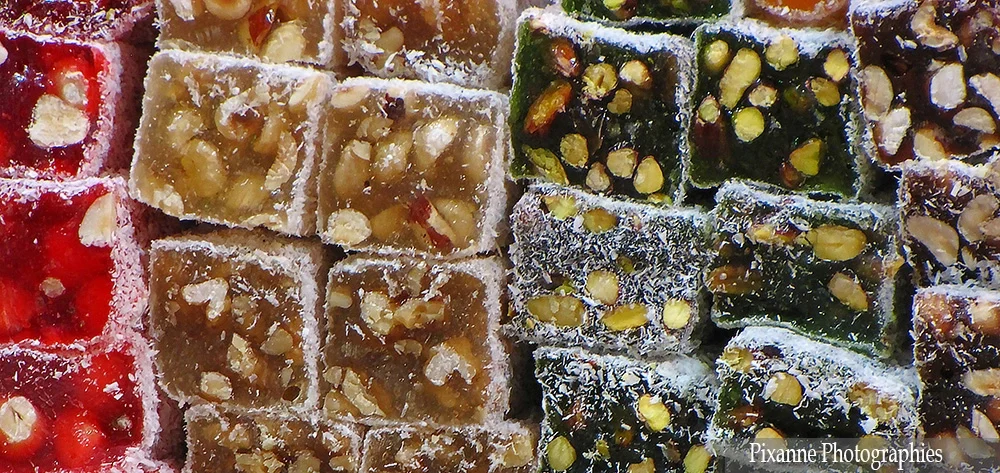Asie, Turquie, Istanbul, Bazar Egyptien, Mısır Çarsısı, Loukoum, Souvenirs de Voyages, Pixanne Photographies