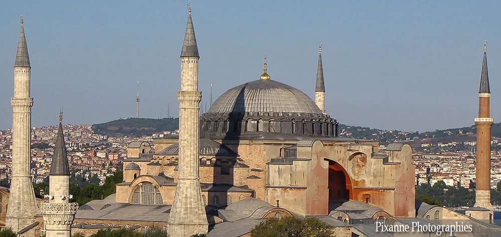 Asie, Europe, Turquie, Istanbul, Basilique Sainte Sophie, Souvenirs de Voyages, Pixanne Photographies