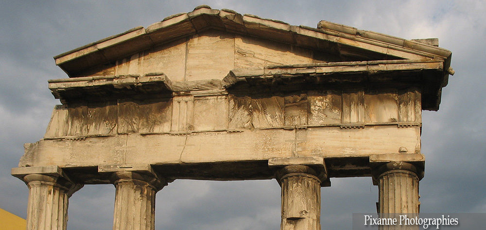 Europe, Grèce, Attique, Athènes, Agora Romaine, Souvenirs de Voyages, Pixanne Photographies