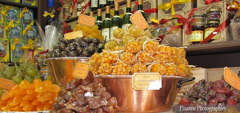 Europe, France, Paca, Bouches du Rhône, Baux de Provence, Fruits Confits, Souvenirs de Voyages, Pixanne Photographies