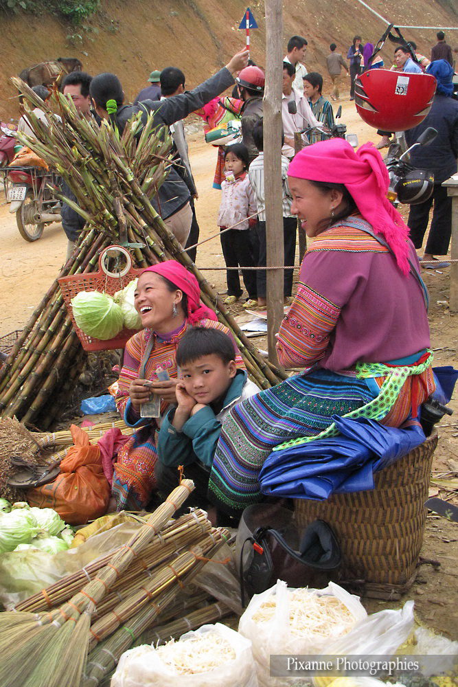 Asie, Vietnam, Coc Ly, Hmong Fleur, Souvenirs de Voyages, Pixanne Photographies
